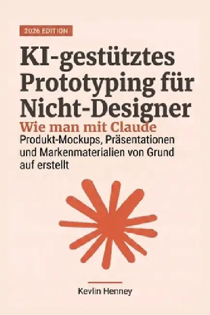 KI-gestütztes Prototyping für Nicht-Designer: Wie man mit Claude Produkt-Mockups, Präsentationen und Markenmaterialien von Grund auf erstellt by Kevlin Henney