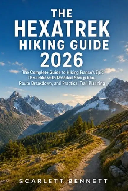 The Hexatrek Hiking Guide 2026: The Complete Guide to Hiking France's Epic Thru-Hike with Detailed Navigation, Route Breakdown, and Practical Trail Pl by Scarlett Bennett