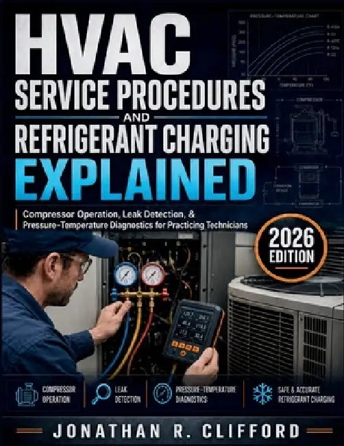 HVAC Service Procedures and Refrigerant Charging Explained: Compressor Operation, Leak Detection, & Pressure-Temperature Diagnostics for Practicing Te by Jonathan R. Clifford