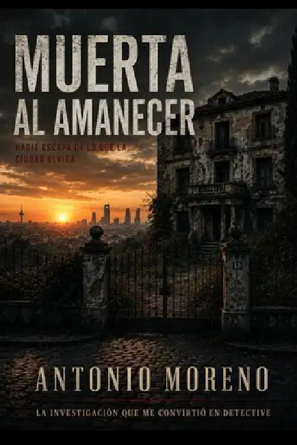 Muerta Al Amanecer: El Nacimiento de Un Detective by Antonio Moreno Serrano