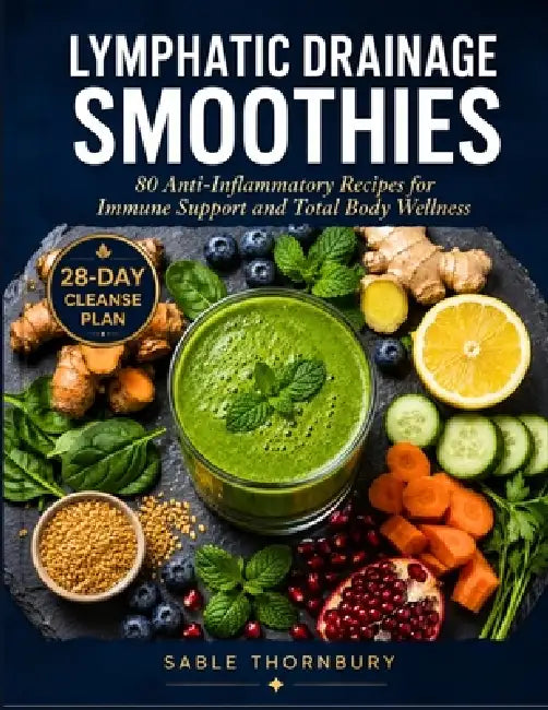 Lymphatic Drainage Smoothies: 80 Anti-Inflammatory Recipes for Immune Support and Total Body Wellness by Sable Thornbury