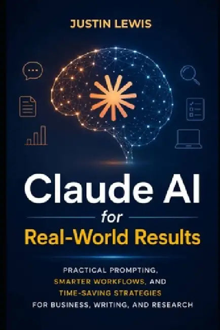 Claude AI for Real-World Results: Practical Prompting, Smarter Workflows, and Time-Saving Strategies for Business, Writing, and Research by Justin Lewis