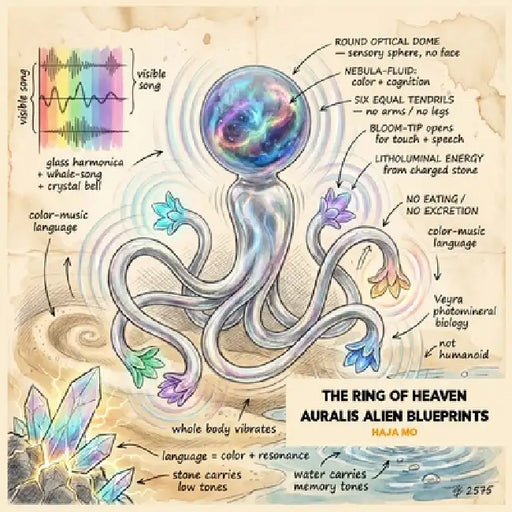 The Ring of Heaven: Auralis Alien Blueprints by Haja Mo