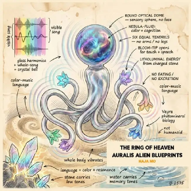 The Ring of Heaven: Auralis Alien Blueprints by Haja Mo