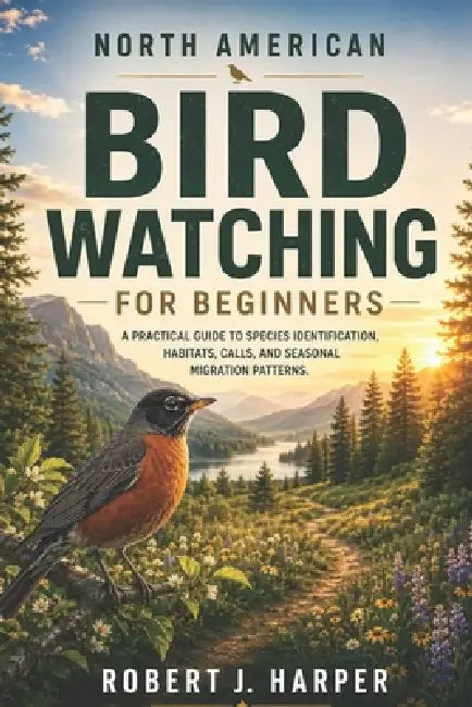North American Bird Watching for Beginners: A Practical Guide to Species Identification, Habitats, Calls, and Seasonal Migration Patterns. by Robert J. Harper