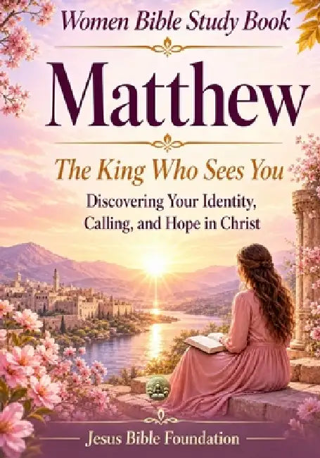 Women Bible Study Book Matthew: The King Who Sees You: Discovering Your Identity, Calling, and Hope in Christ by Jesus Bible Foundation