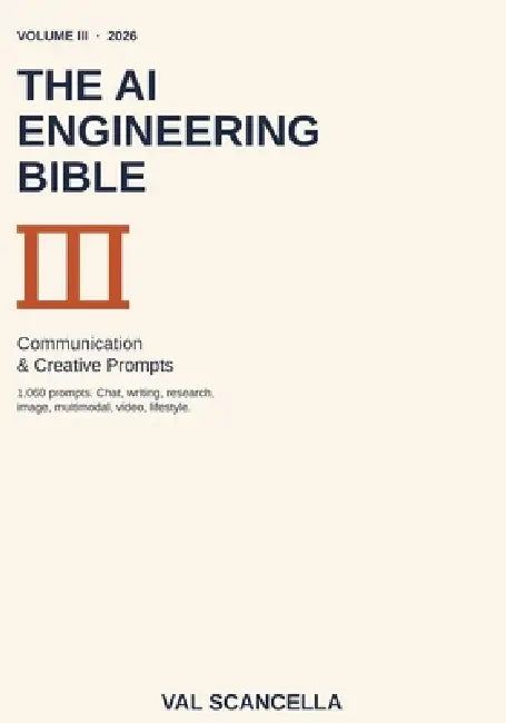 The AI Engineering Bible: Communication & Creative Prompts by Val Scancella