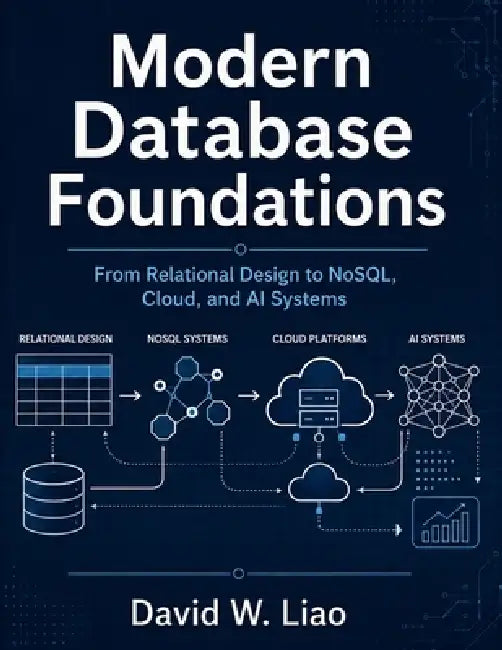 Modern Database Foundations: From Relational Design to NoSQL, Cloud, and AI Systems by David W. Liao