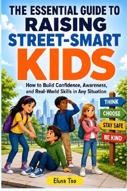 The Essential Guide to Raising Street-Smart Kids: How to Build Confidence, Awareness, and Real-World Skills in Any Situation by Elina Tao