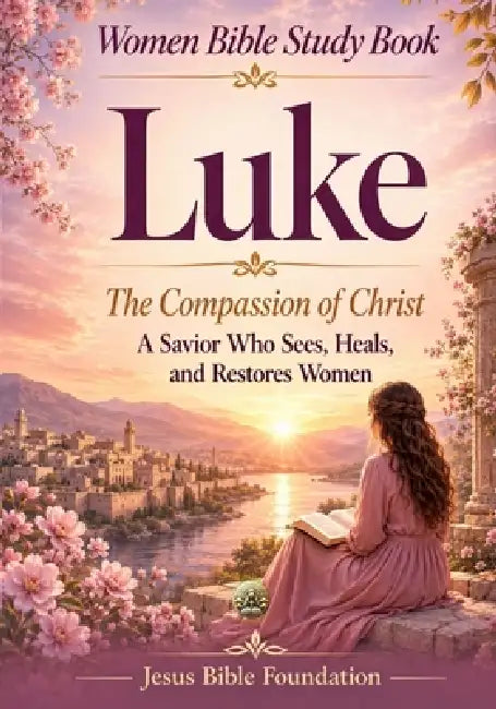 Women Bible Study Book Luke: The Compassion of Christ - A Savior Who Sees, Heals, and Restores Women by Jesus Bible Foundation
