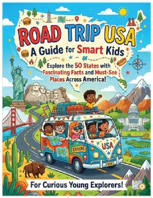 Road Trip USA: A Guide for Smart Kids: Explore the 50 States with Fascinating Facts and Must-See Places Across America for Curious Young Explorers! by Laurentiu Ioan Voica