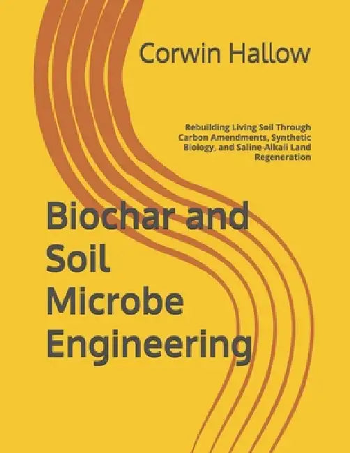 Biochar and Soil Microbe Engineering: Rebuilding Living Soil Through Carbon Amendments, Synthetic Biology, and Saline-Alkali Land Regeneration by Corwin Hallow