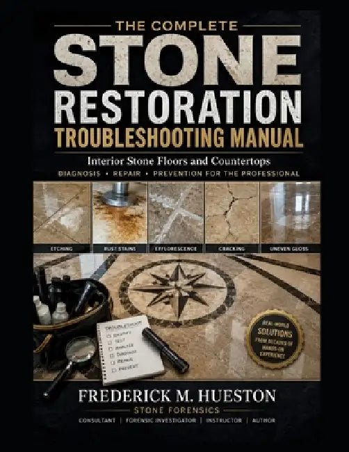 The Complete Stone Restoration Troubleshooting Manual: Interior Stone Floors and Countertops Diagnosis, Repair, and Prevention for the Professional by Frederick M. Hueston