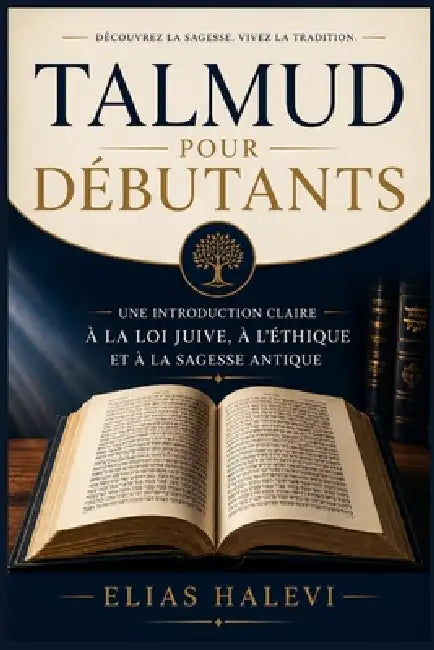 Talmud pour débutants: Une introduction claire à la loi juive, à l'éthique et à la sagesse antique by Elias Halevi