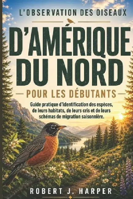 L'Observation Des Oiseaux d'Amérique Du Nord Pour Les Débutants: Guide pratique d'identification des espèces, de leurs habitats, de leurs cris et de l by Robert J. Harper