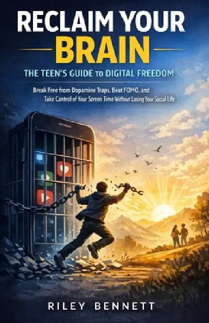 Reclaim Your Brain: The Teen's Guide to Digital Freedom: Break Free from Dopamine Traps, Beat FOMO, and Take Control of Your Screen Time Without Losin by Riley Bennett