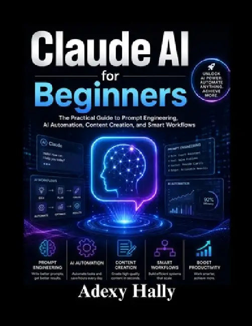 Claude AI for Beginners: The Practical Guide to Prompt Engineering, AI Automation, Content Creation, and Smart Workflows by Adexy Hally