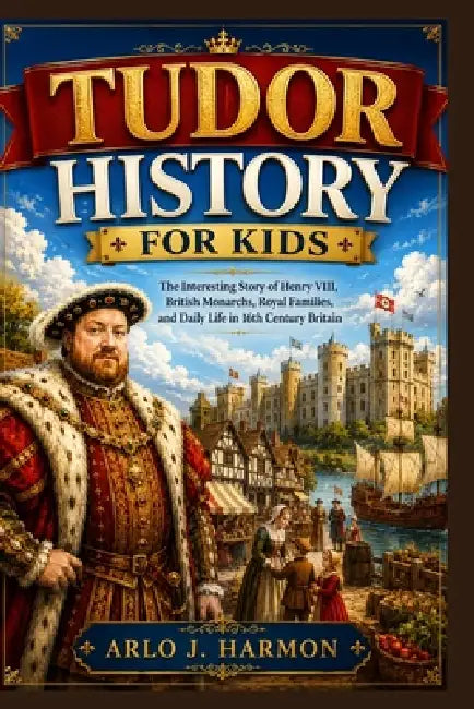 Tudor History for Kids: The Interesting Story of Henry VIII, British Monarchs, Royal Families, and Daily Life in 16th Century Britain by Arlo J. Harmon