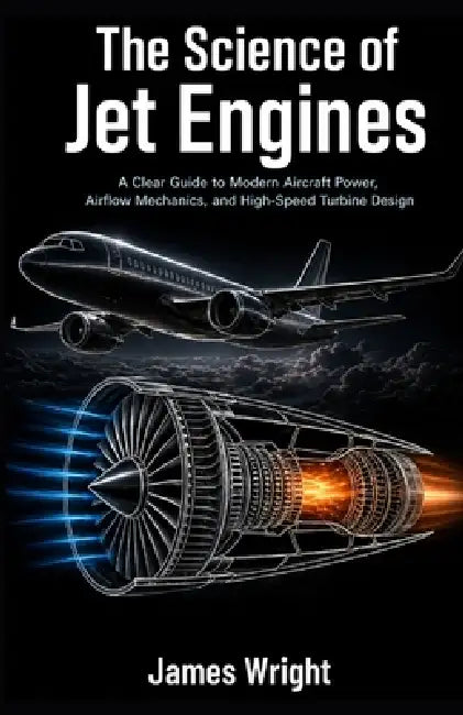 The Science of Jet Engines: A Clear Guide to Modern Aircraft Power, Airflow Mechanics, and High-Speed Turbine Design by James Wright