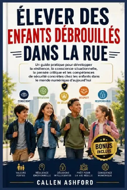 Élever Des Enfants Débrouillés Dans La Rue: Un guide pratique pour développer la résilience, la conscience situationnelle, la pensée critique et les c by Callen Ashford