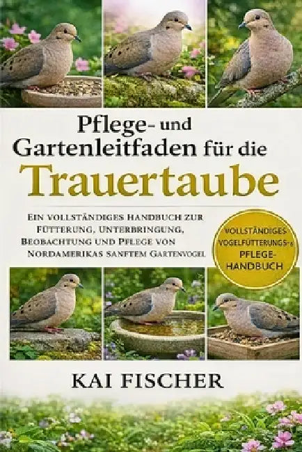 Pflege- und Gartenleitfaden für die Trauertaube: Ein vollständiges Handbuch zur Fütterung, Unterbringung, Beobachtung und Pflege von Nordamerikas sanf by Kai Fischer