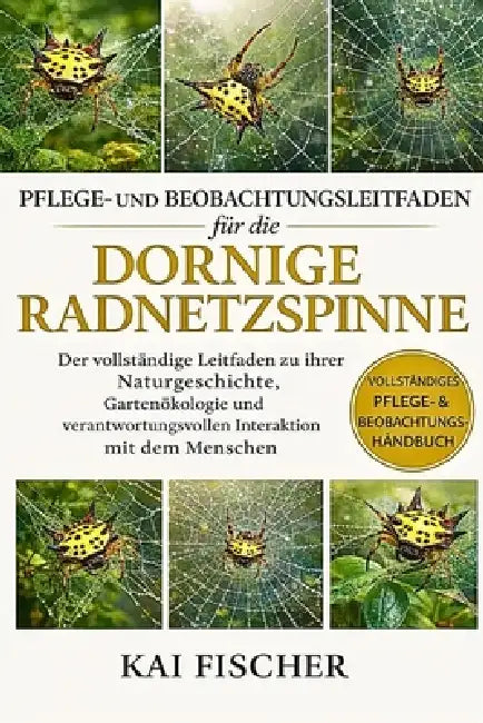 Pflege- und Beobachtungsleitfaden für die Dornige Radnetzspinne: Der vollständige Leitfaden zu ihrer Naturgeschichte, Gartenökologie und verantwortung by Kai Fischer