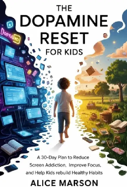 The Dopamine Reset for Kids: A 30-Day Plan to Reduce Screen Addiction, Improve Focus, and Help Kids Rebuild Healthy Habits by Alice Marson