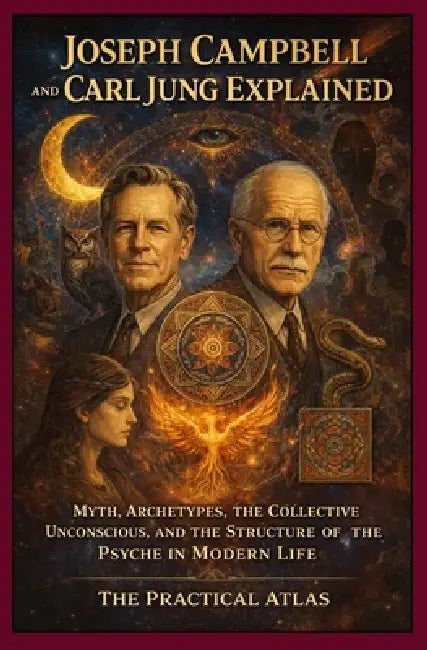 Joseph Campbell and Carl Jung Explained: Myth, Archetypes, the Collective Unconscious, and the Structure of the Psyche in Modern Life by The Practical Atlas