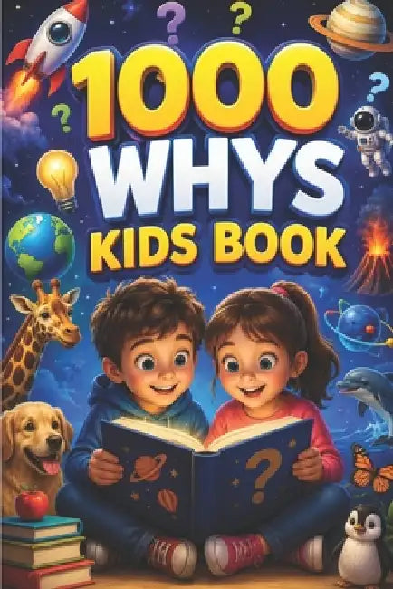 1000 whys kids book: Fun Answers to Kids' Biggest Questions About Space, Earth, Animals, Science, Nature & Everyday Life by Charlene Kalinowski