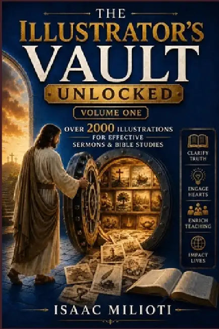 The Illustrator's Vault Unlocked (Volume One): Over 2000 Illustrations for Effective Sermons & Bible Studies by Isaac Milioti