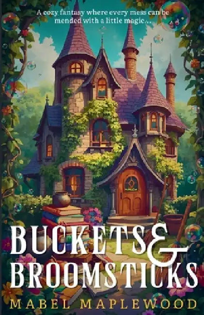 Buckets & Broomsticks: A cozy fantasy where every mess can be mended with a little magic... by Mabel Maplewood