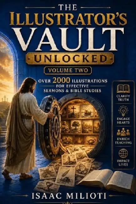 The Illustrator's Vault Unlocked (Volume Two): Over 2000 Illustrations for Effective Sermons & Bible Studies by Isaac Milioti
