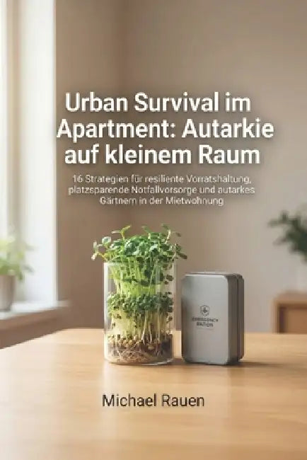 Urban Survival im Apartment: Autarkie auf kleinem Raum: 16 Strategien für resiliente Vorratshaltung, platzsparende Notfallvorsorge und autarkes Gärtne by Michael Rauen