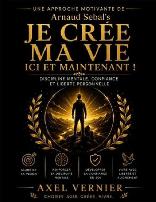 Une Approche Motivante de Arnaud Sebal's Je Crée Ma Vie Ici et Maintenant!: Discipline mentale, confiance et liberté personnelle by Axel Vernier