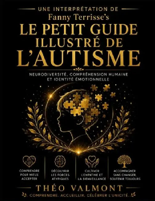 Une Interprétation de Fanny Terrisse's Le Petit Guide Illustré de l'Autisme: Neurodiversité, compréhension humaine et identité émotionnelle by Théo Valmont