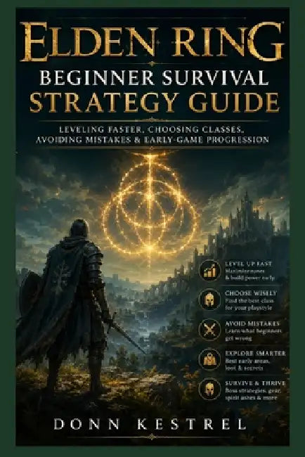 Elden Ring Beginner Survival Strategy Guide: Leveling Faster, Choosing Classes, Avoiding Mistakes & Early-Game Progression by Donn Kestrel