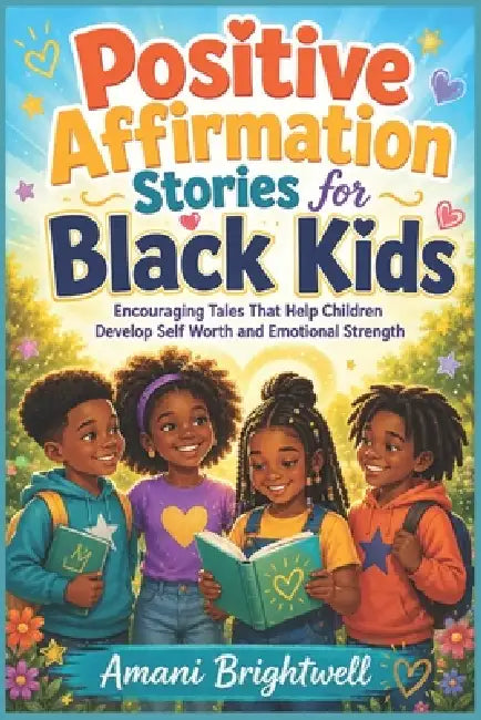 Positive Affirmation Stories for Black Kids: Encouraging Tales That Help Children Develop Self Worth and Emotional Strength by Amani Brightwell