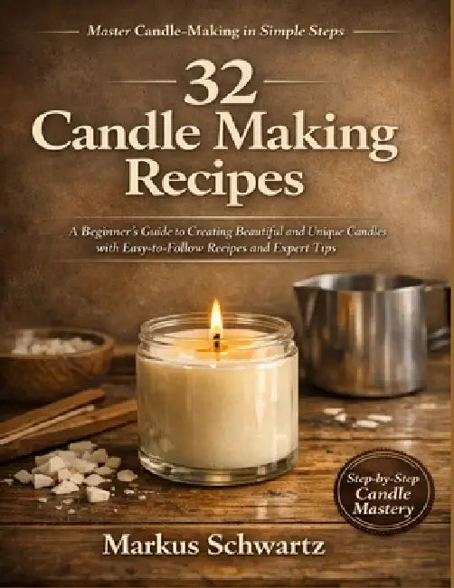 32 Candle Making Recipe: A Beginner's Guide to Creating Beautiful and Unique Candles with Easy-to-Follow Recipes and Expert Tips by Markus Schwartz