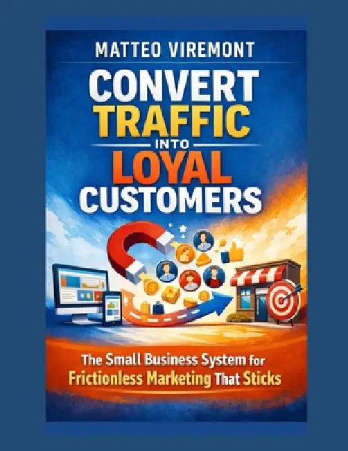 Convert Traffic Into Loyal Customers: The Small Business System for Frictionless Marketing That Sticks by Matteo Viremont