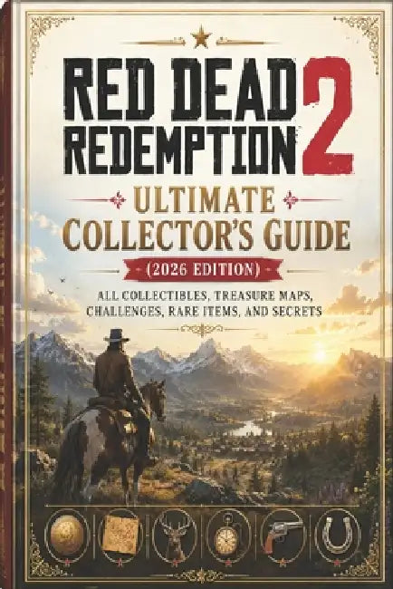 Red Dead Redemption 2 Ultimate Collector's Guide (2026 Edition): All Collectibles, Treasure Maps, Challenges, Rare Items, and Secrets by James a Anderson