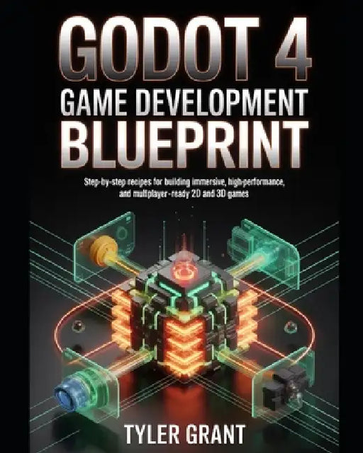 Godot 4 Game Development Blueprint: Step-by-Step Recipes for Building Immersive, High-Performance, and Multiplayer-Ready 2D and 3D Games by Tyler Grant