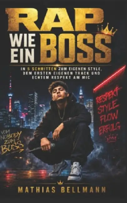 Rap wie ein Boss: In 5 Schritten zum eigenen Style, dem ersten eigenen Track und echtem Respekt am Mic by Mathias Bellmann