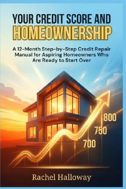 Your Credit Score and Homeownership: A 12-Month Step-by-Step Credit Repair Manual for Aspiring Homeowners Who Are Ready to Start Over by Rachel Halloway