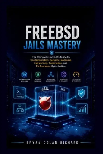FreeBSD Jails Mastery: The Complete Hands On Guide to Containerization, Security Hardening, Networking, Automation, and Performance Optimization by Bryan Dolan Richard