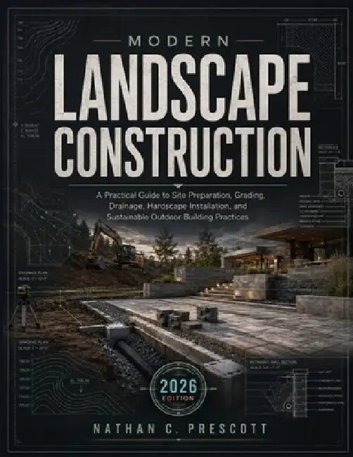 Modern Landscape Construction: A Practical Guide to Site Preparation, Grading, Drainage, Hardscape Installation, and Sustainable Outdoor Building Prac by Nathan C. Prescott