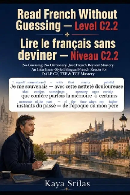 Read French Without Guessing - Level C2.2 / Lire le français sans deviner - Niveau C2.2: No Guessing. No Dictionary. Just French Beyond Mastery. Bilin by Kaya Srilas