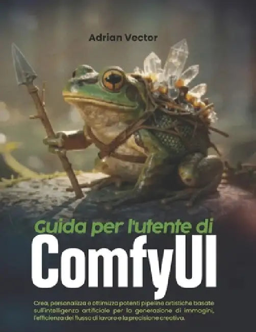 Guida per l'utente di ComfyUI: Crea, personalizza e ottimizza potenti pipeline artistiche basate sull'intelligenza artificiale per la generazione di i by Adrian Vector