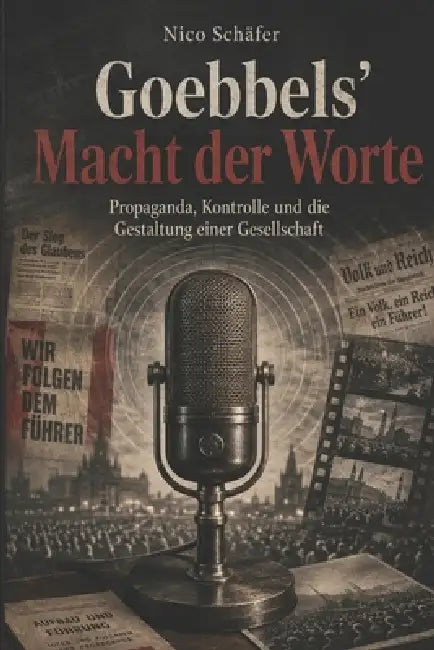 Goebbels' Macht der Worte: Propaganda, Kontrolle und die Gestaltung einer Gesellschaft by Nico Schäfer