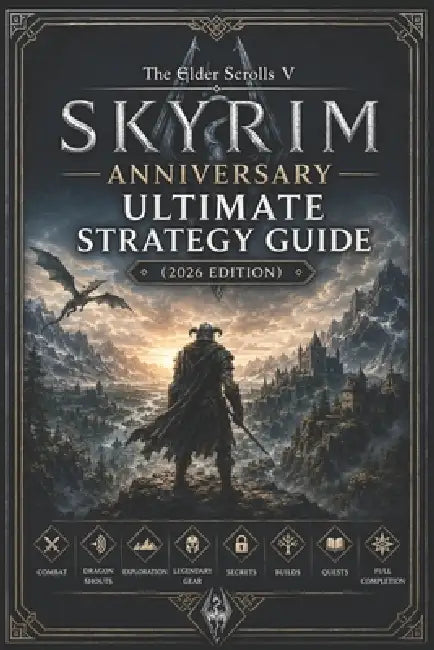 The Elder Scrolls V Skyrim Anniversary Ultimate Strategy Guide (2026 Edition): Combat, Dragon Shouts, Exploration, Legendary Gear, Secrets, Builds, Qu by Dorothy H Houston