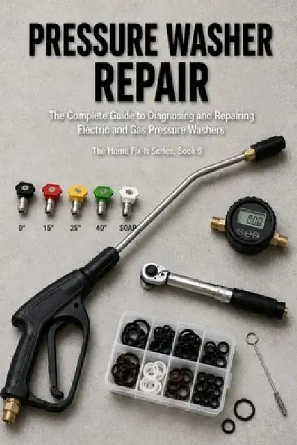Pressure Washer Repair: The Complete Guide to Diagnosing and Repairing Electric and Gas Pressure Washers by Talor Press